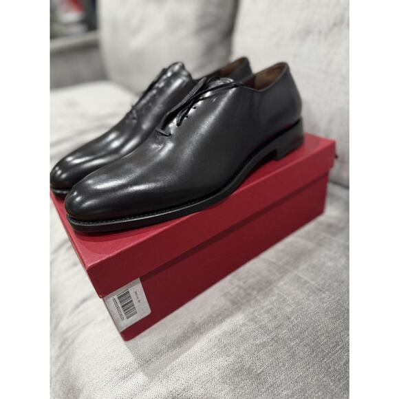 Salvatore Ferragamo Angiolo (Nero Calf/Trim) sz. 12E - Picture 1 of 9